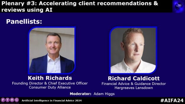 Accelerating client recommendations & reviews using AI – AIFA2024 Plenary