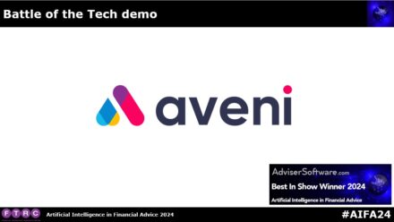 ARTIFICIAL INTELLIGENCE IN FINANCIAL ADVICE (AIFA) Demo – Aveni