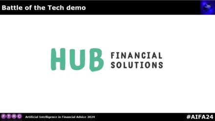 ARTIFICIAL INTELLIGENCE IN FINANCIAL ADVICE (AIFA) Demo – Hub Financial Solutions