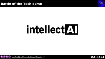 ARTIFICIAL INTELLIGENCE IN FINANCIAL ADVICE (AIFA) Demo – IntellectAI