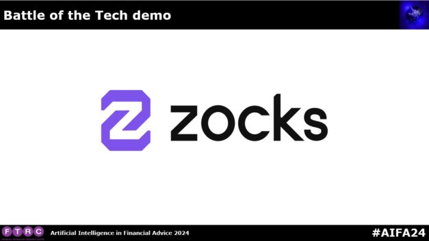 ARTIFICIAL INTELLIGENCE IN FINANCIAL ADVICE (AIFA) Demo – Zocks